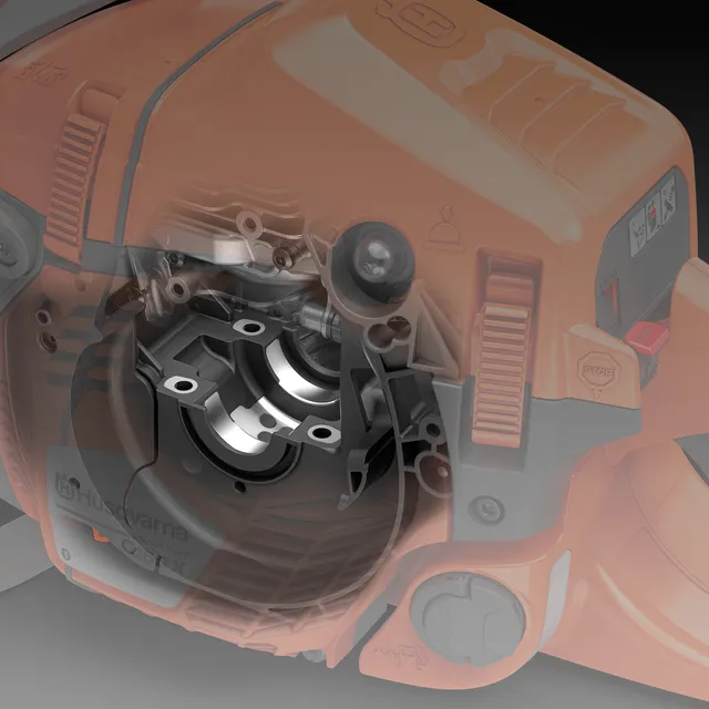 Carter hibrid brevetat de Husqvarna